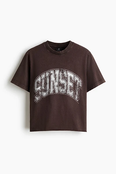 Regular-Fit Printed Cotton T-Shirt