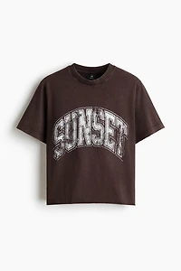 Regular-Fit Printed Cotton T-Shirt