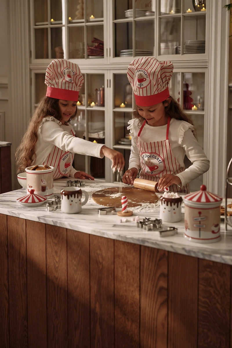 Pot à biscuits en porcelaine