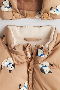 Manteau en duvet déperlant