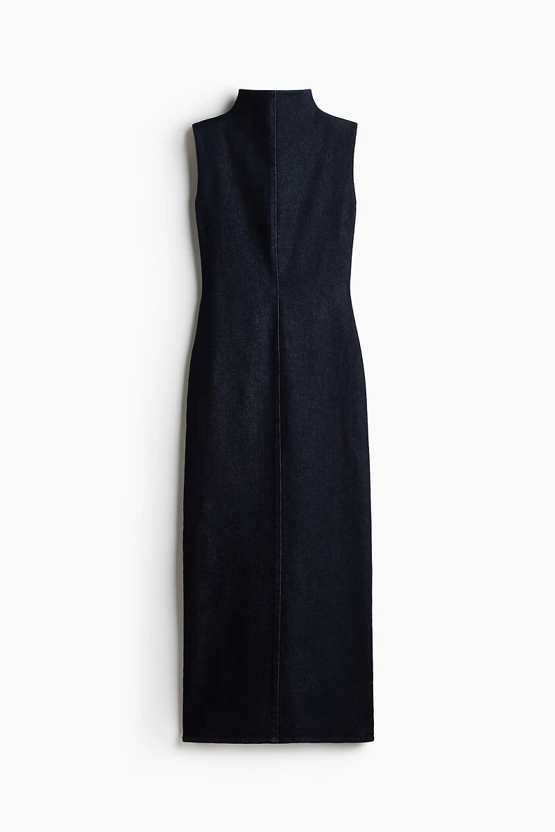 Sleeveless Denim Dress