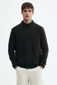 Regular-Fit Fine-knit Wool Sweater