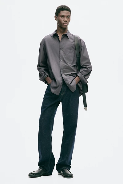 Relaxed-Fit Poplin Shirt
