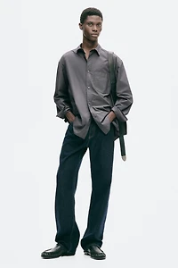 Relaxed-Fit Poplin Shirt