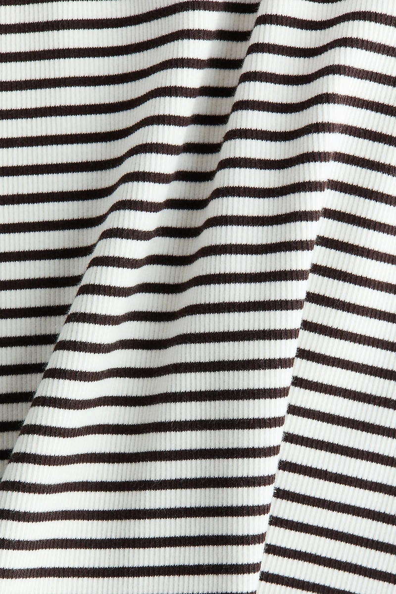 Ribbed Cotton Tank Top