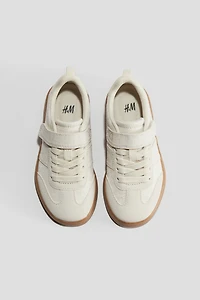 Linen-Blend Sneakers