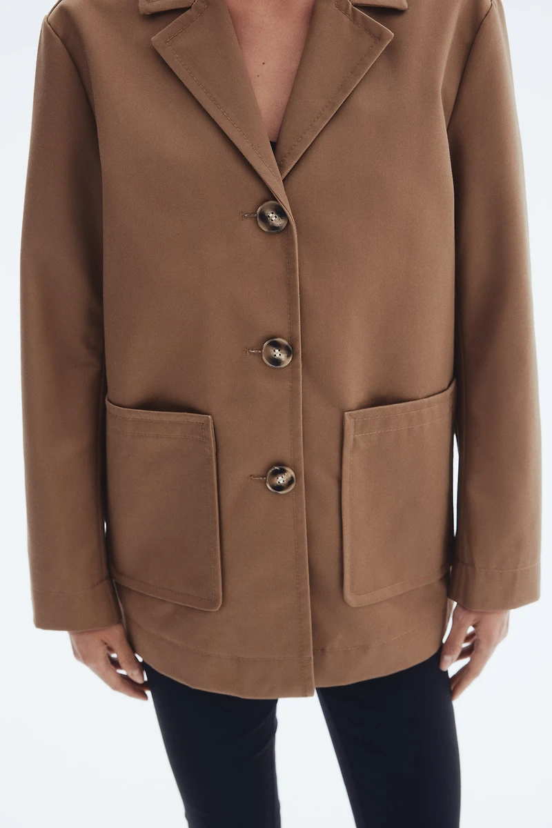 Oversized Twill Jacket