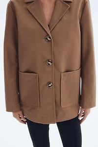 Oversized Twill Jacket