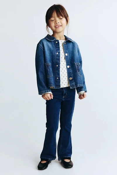 Super Soft Flared Leg Jeans