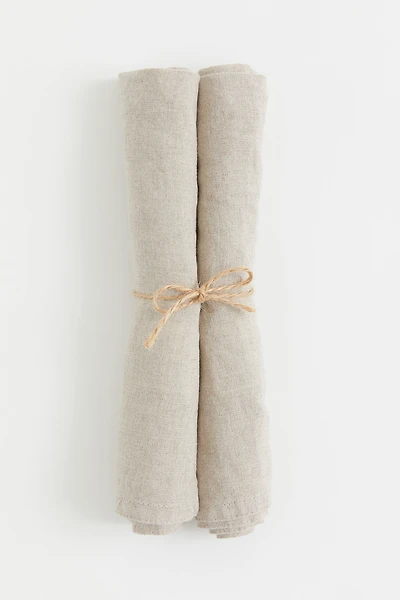 2-pack Linen Napkins