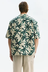 Relaxed-Fit Cotton Resort Shirt