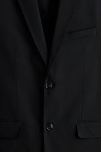 Slim-Fit Single-Breasted Jacket