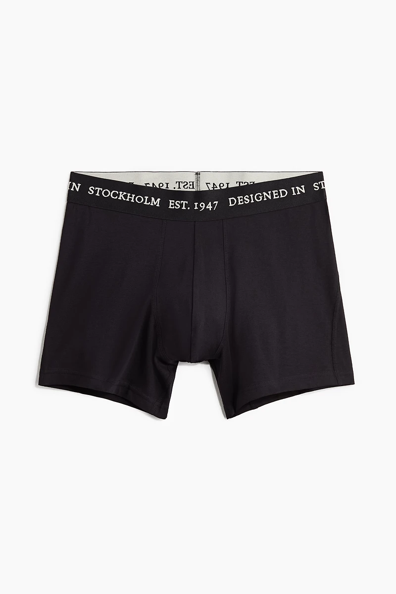 3-pack Mid-Length Boxer Briefs with Lycra®