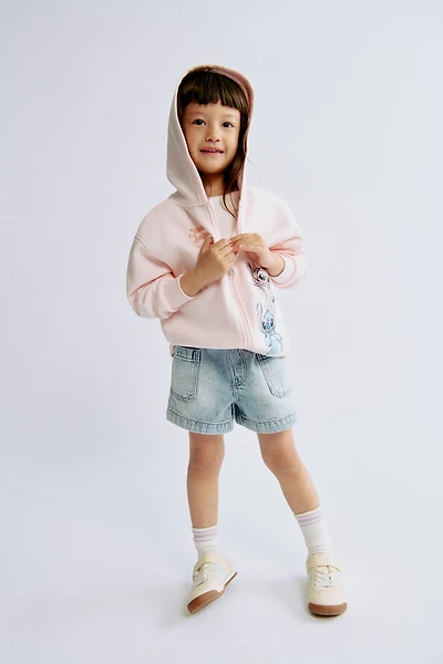 Printed Hooded Jacket