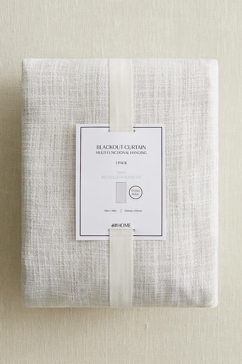 Single-pack Wide Blackout Curtain Panel