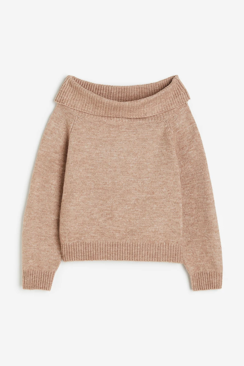Off-the-shoulder Sweater
