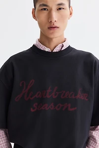 T-shirt à impression thermoréactive grande taille