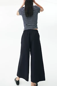 Wide-Leg Culottes