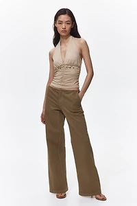 Pantalon large en denim