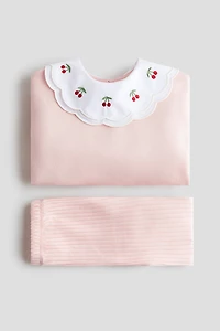 Ensemble 2 pièces chandail en molleton et legging