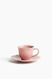 Espresso Cup and Saucer