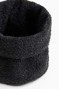 Small Bouclé Storage Basket