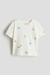 Printed Cotton T-Shirt