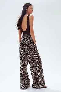 Pantalon en coton avec cordon de serrage