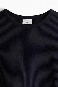 T-shirt gaufré Coupe Classique