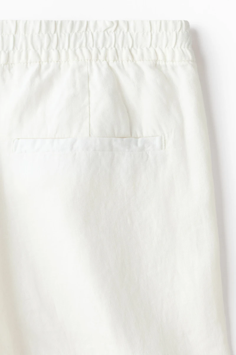 Loose-Fit Linen Pants