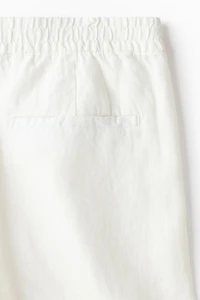 Loose-Fit Linen Pants