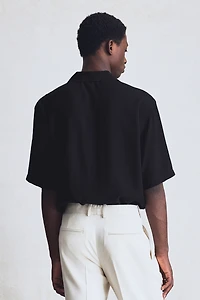 Regular-Fit Crinkled Resort Shirt