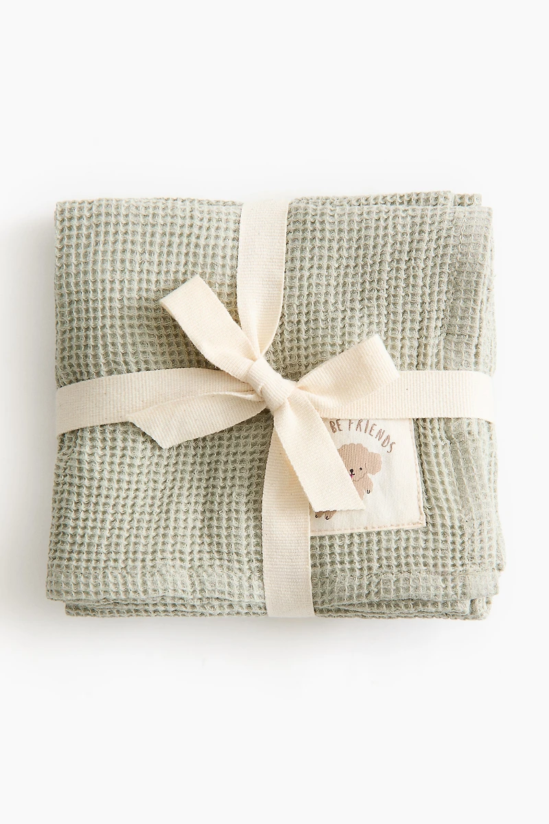 2-Pack Waffled Cotton Cloths