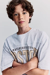 T-shirt grande taille imprimé