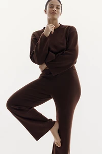 Fine-Knit Pants