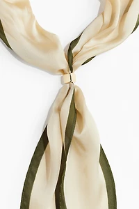 Bead-Detail Neck Scarf
