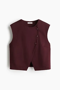 Asymmetric Wrap Vest