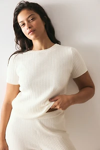 Cable-Knit Top
