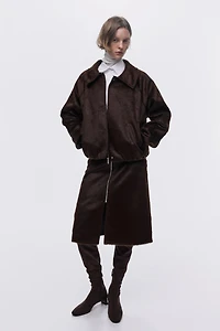 Short Jacket with Collar