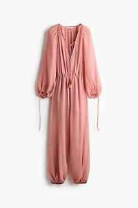 Oversized Balloon-Leg Jumpsuit