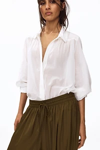 Balloon Pants with Drawstring