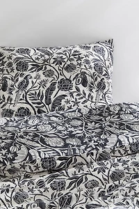 Seersucker Twin Duvet Cover Set