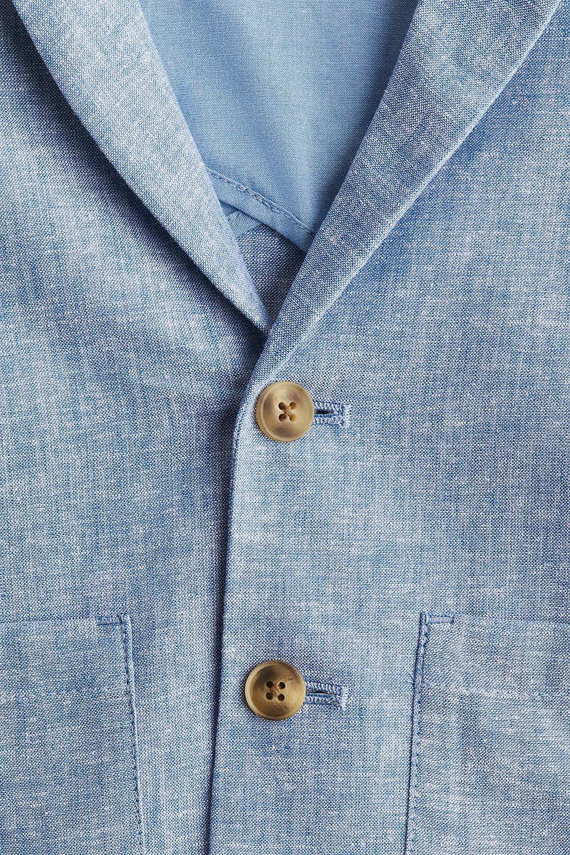 Linen-Blend Jacket
