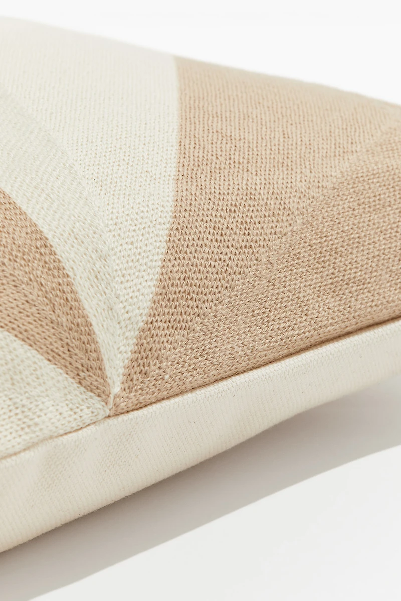 Housse de coussin à motif