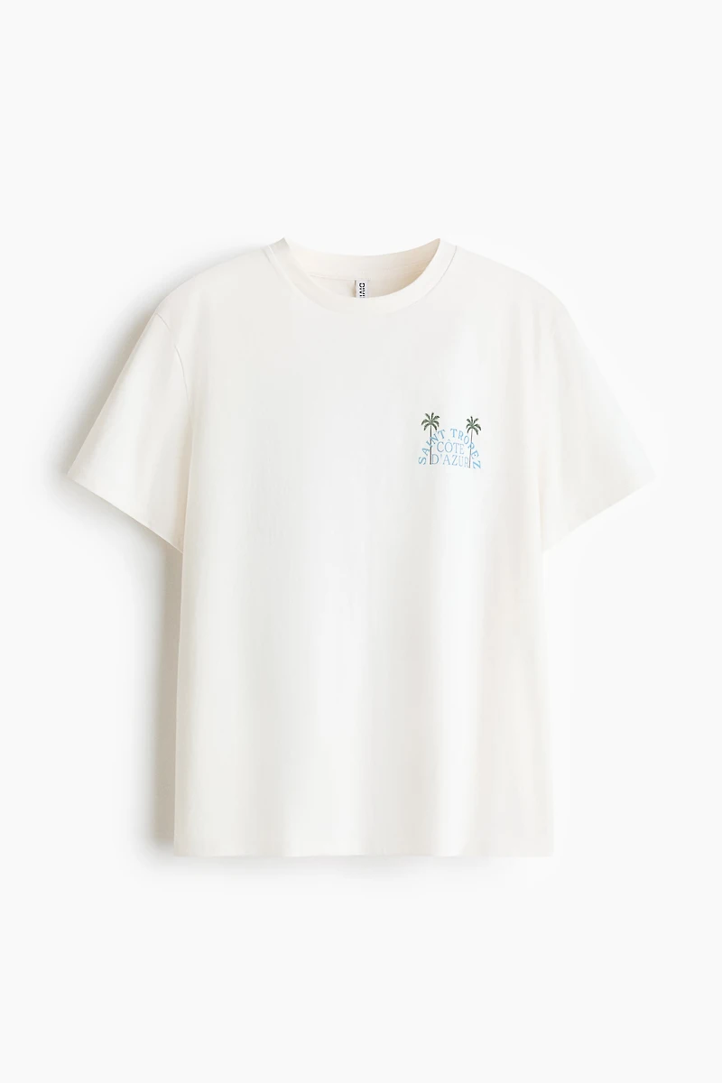 T-shirt imprimé en coton