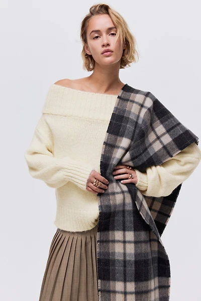 One-Shoulder Sweater