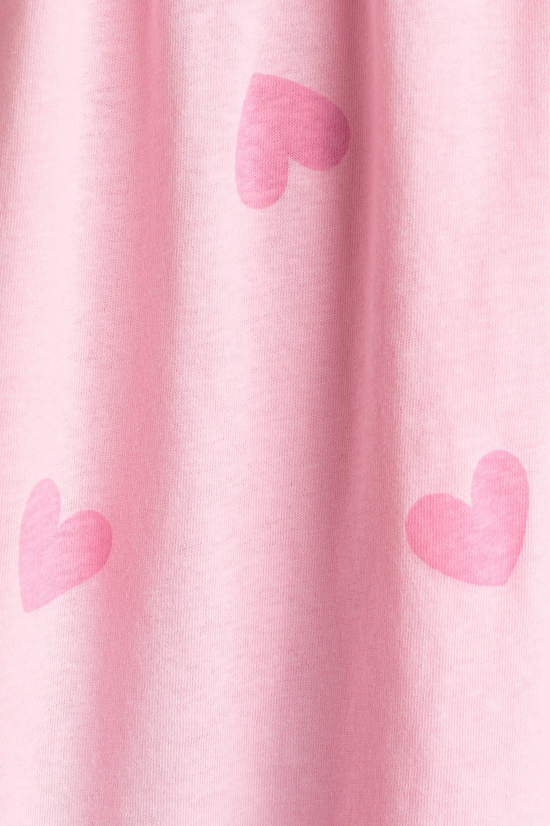 Robe en jersey de coton