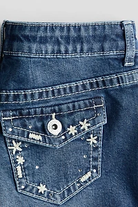 5-Pocket Denim Shorts