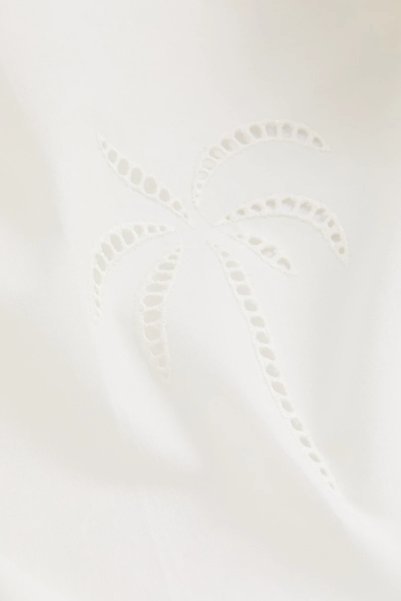 2-Pack Eyelet-Embroidered Curtain Panels