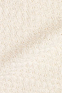 Textured-Knit Cape Top
